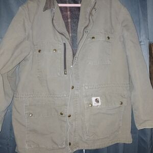 Carhartt PB1321 Blanket Lined Chore Coat Size XL VTG 90s
